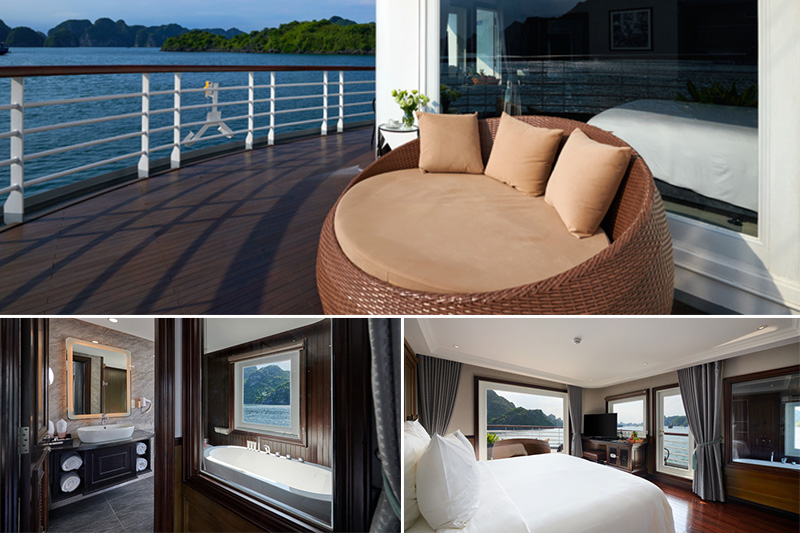 Paradise Grand Cruises Captain view suite