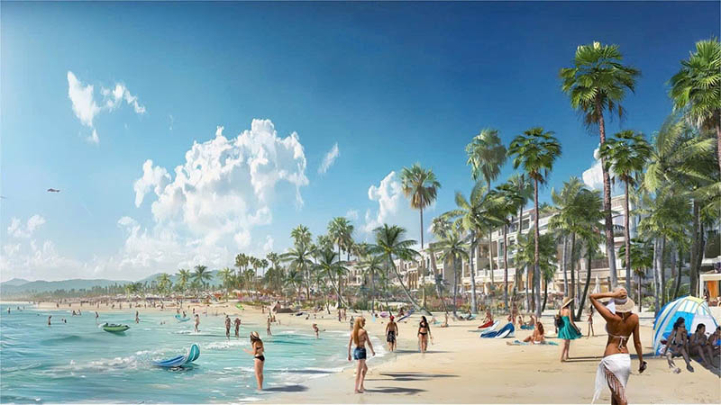 Bãi biển Sunworld Cát Bà
