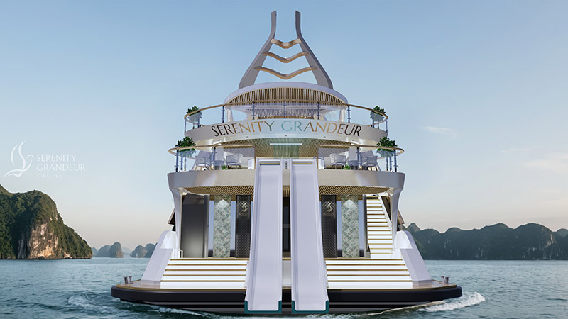 Cầu trượt du thuyền Serenity Grandeur Cầu trượt du thuyền Serenity Grandeur