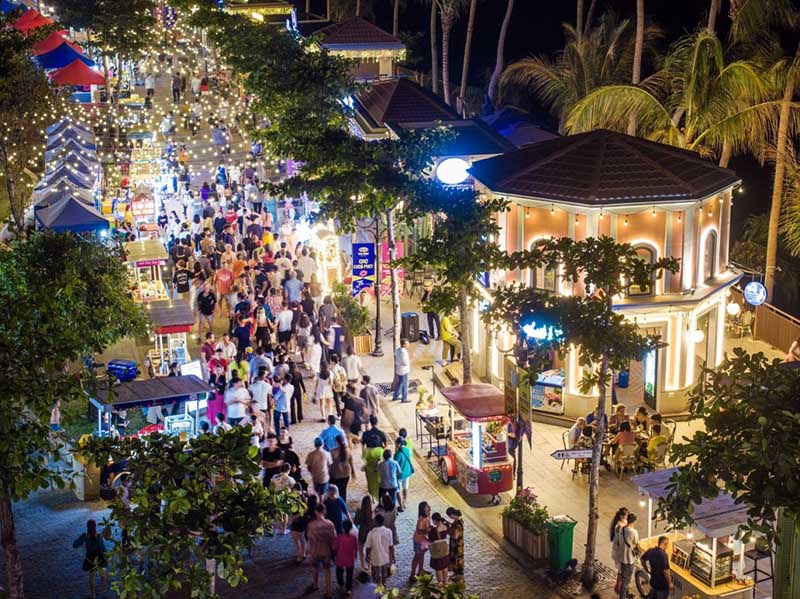 Chợ đêm Vui-Fest Sun World Cát Bà
