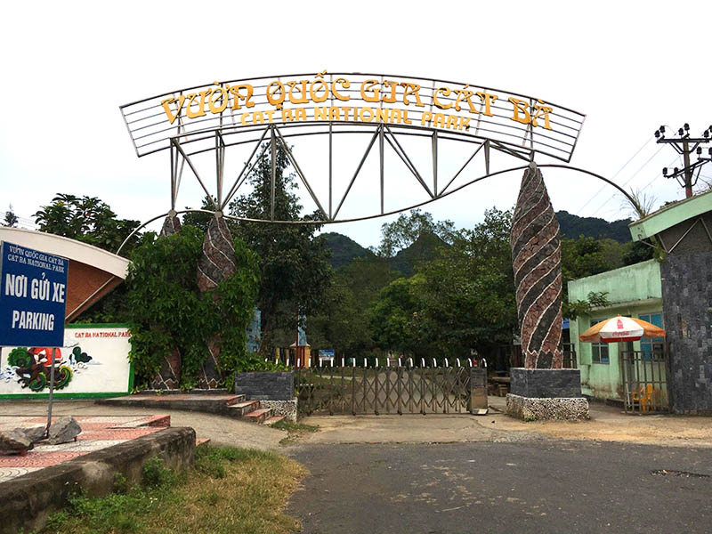 Gate of Cat Ba National Park