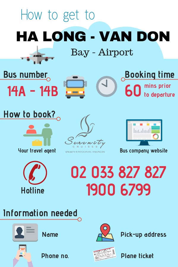 how to book bus van don halong
