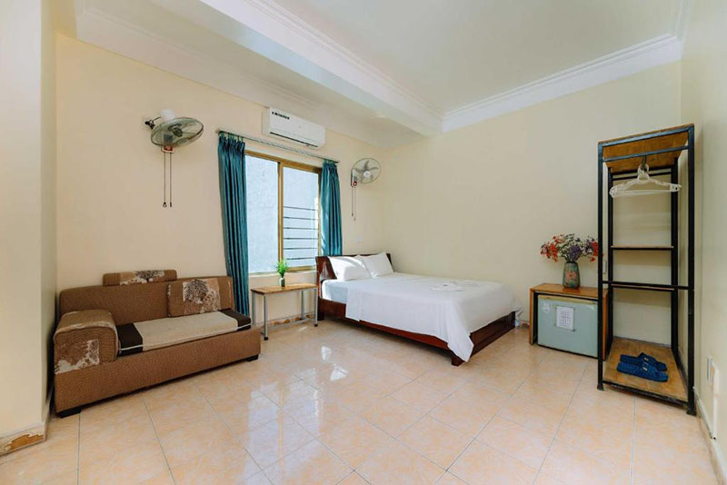 Phòng Standard Double/Twin – không gian riêng tư, ấm cúng