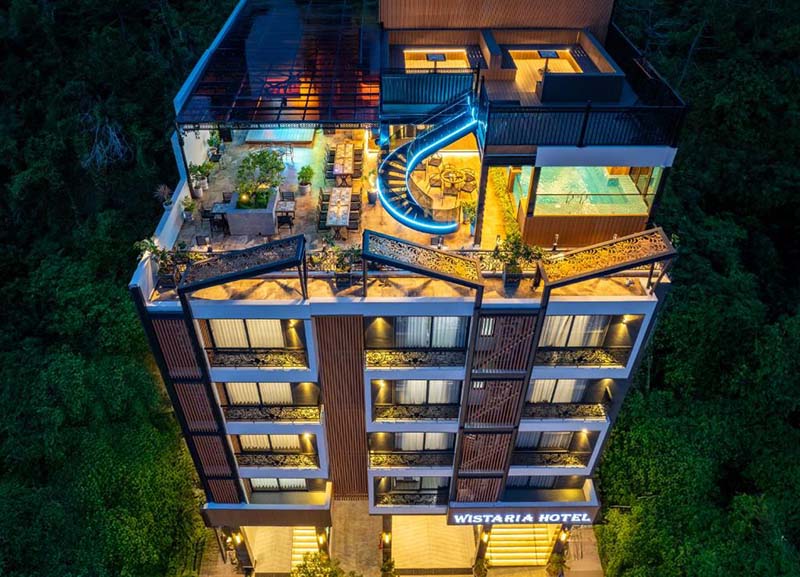 Khách sạn Wistaria Cát Bà Hotel - Pool & Massage Khách sạn Wistaria Cát Bà Hotel - Pool & Massage