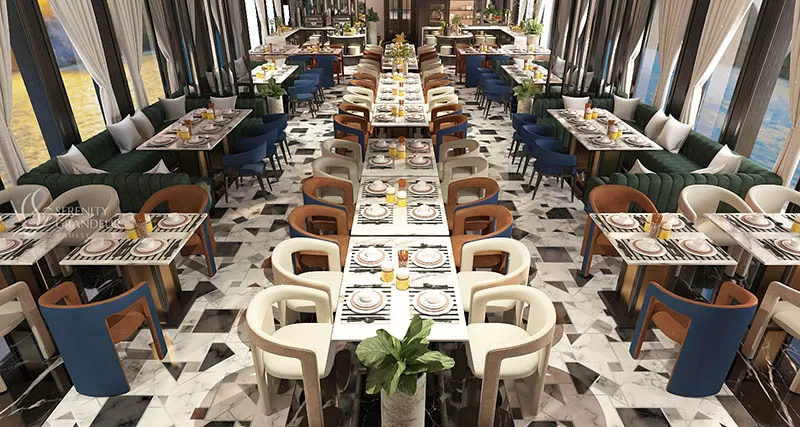 Restaurant Serenity Grandeur Cruise Restaurant Serenity Grandeur Cruise
