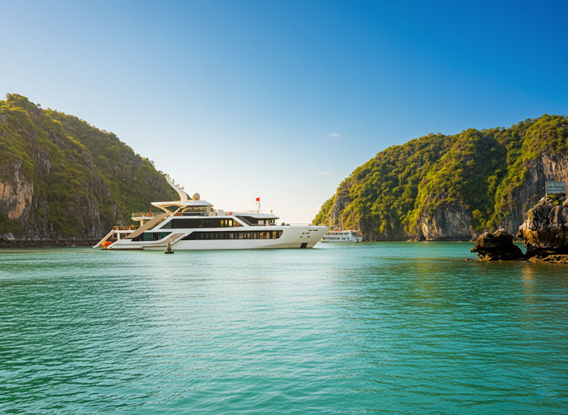 Sundeck Du thuyền Serenity Grandeur