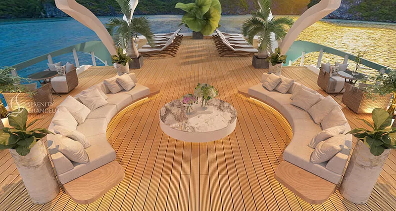 Sundeck Serenity Grandeur Cruises Sundeck Serenity Grandeur Cruises