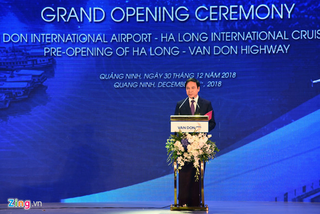 Sân bay Vân Đồn chính thức đi vào hoạt động