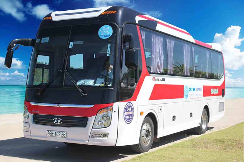 Bus Hanoi to Cat Ba (Round-trip) Bus Hanoi to Cat Ba (Round-trip)