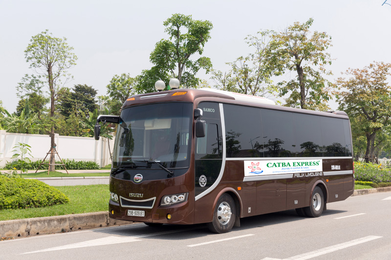 Hanoi ➟ Cat Ba , Cat Ba ➟ Ha Noi (Luxury bus) Hanoi ➟ Cat Ba , Cat Ba ➟ Ha Noi (Luxury bus)
