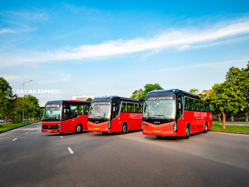 Cat Ba to Hanoi Bus
