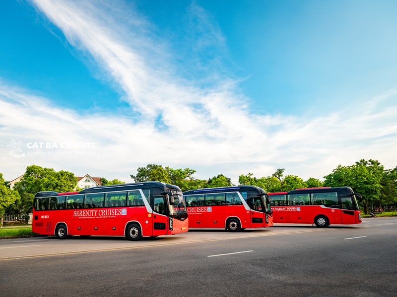 Hanoi to Cat Ba Island Bus