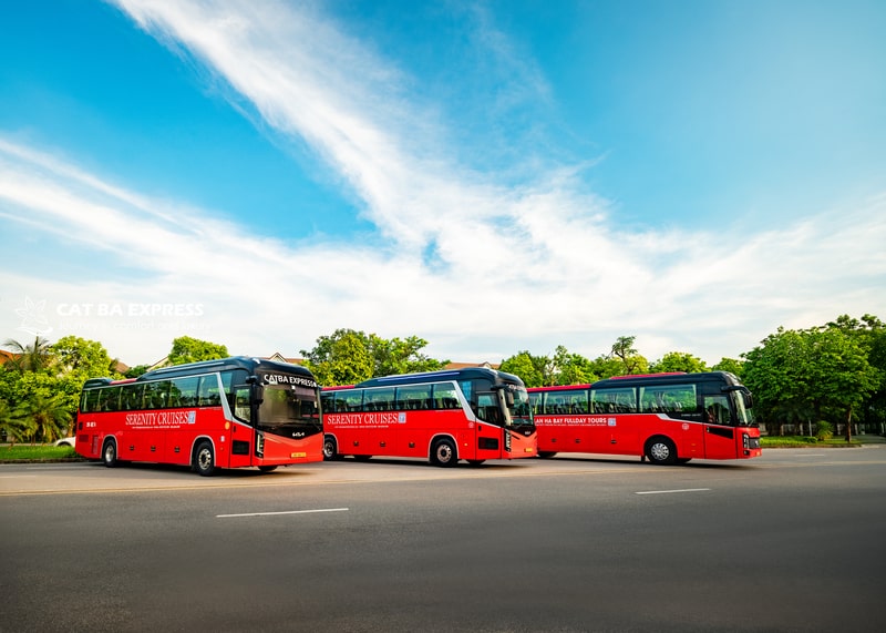 Xe từ Hà Nội đi Cát Bà - Cát Hải