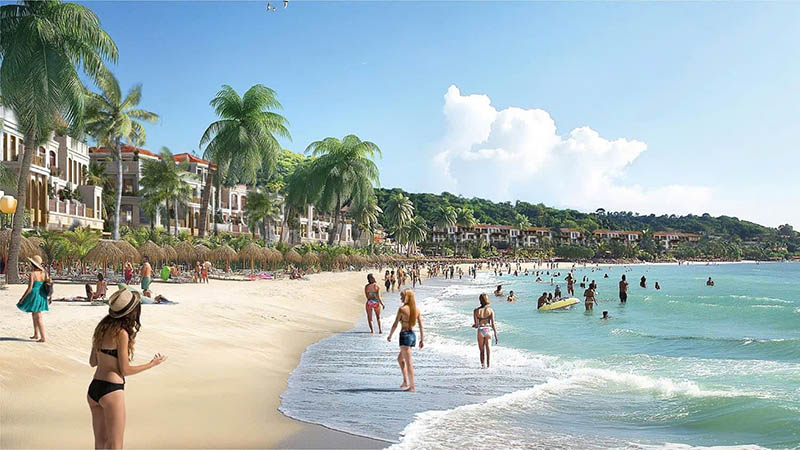 Bãi tắm Các Bà - Sun World