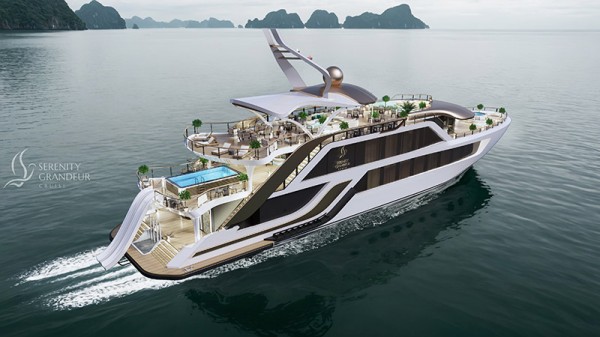 Tour du thuyền Serenity Grandeur - Vịnh Lan Hạ 1 ngày